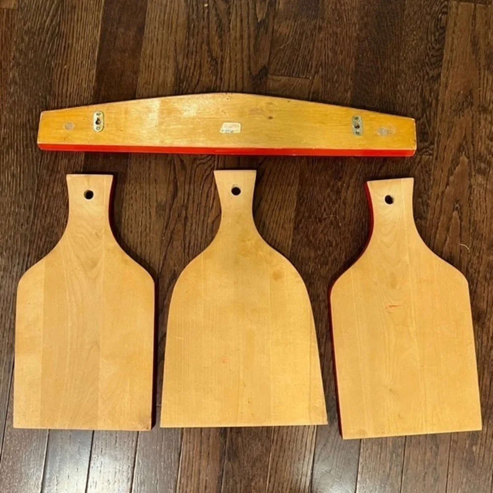 Khokhloma 3 piece cutting‎ board set